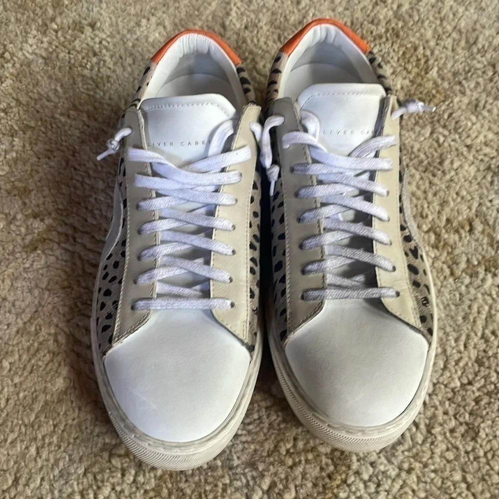 Oliver Cabell / Low 1 Jolla leopard spot sneaks - Picture 6 of 12